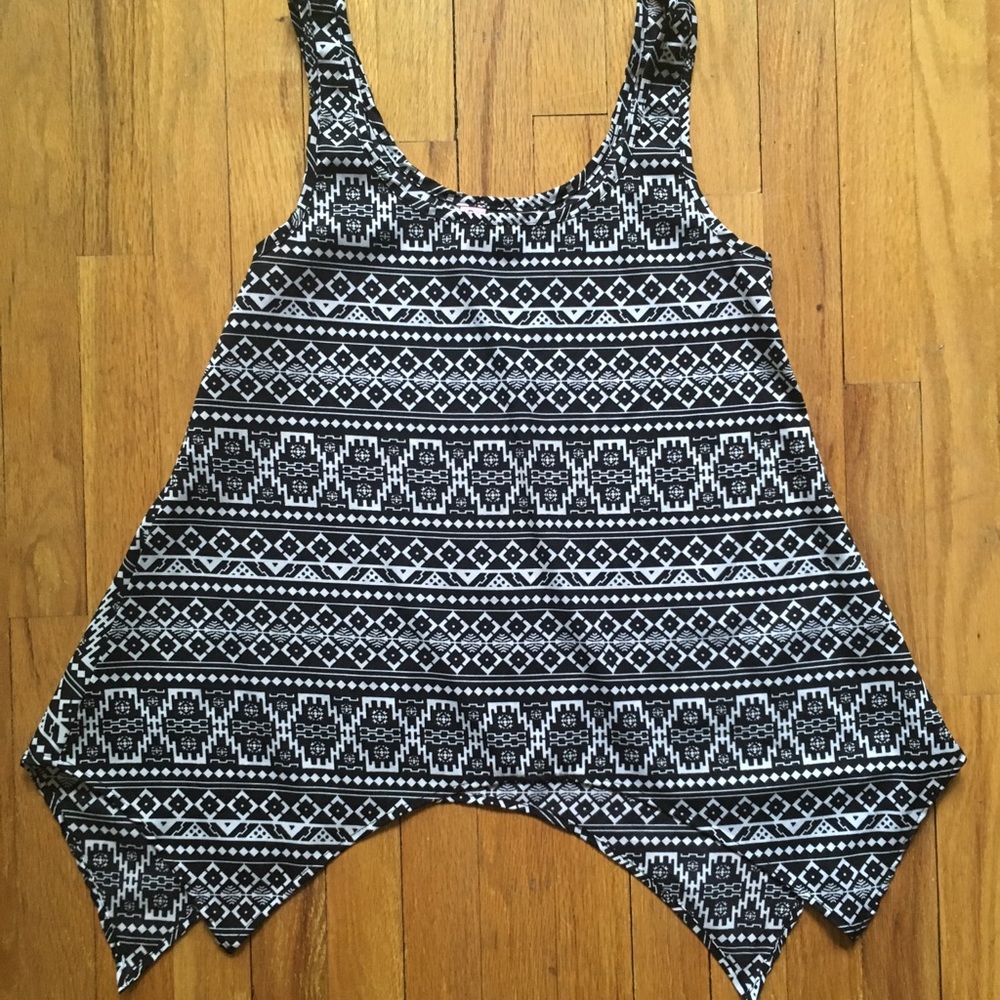 Tribal Print Flowy Tank
